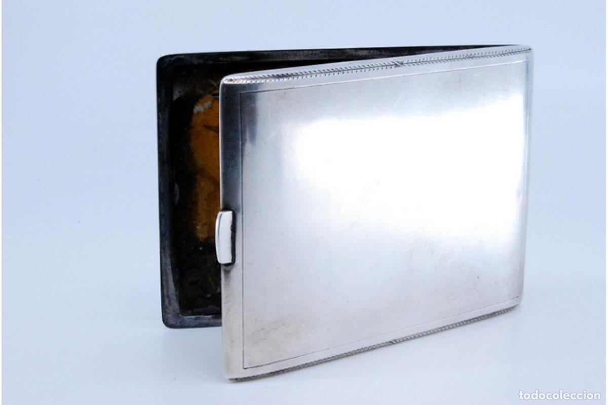 Antig&uuml;edades: Caja de cigarrillos, en plata - Foto 10