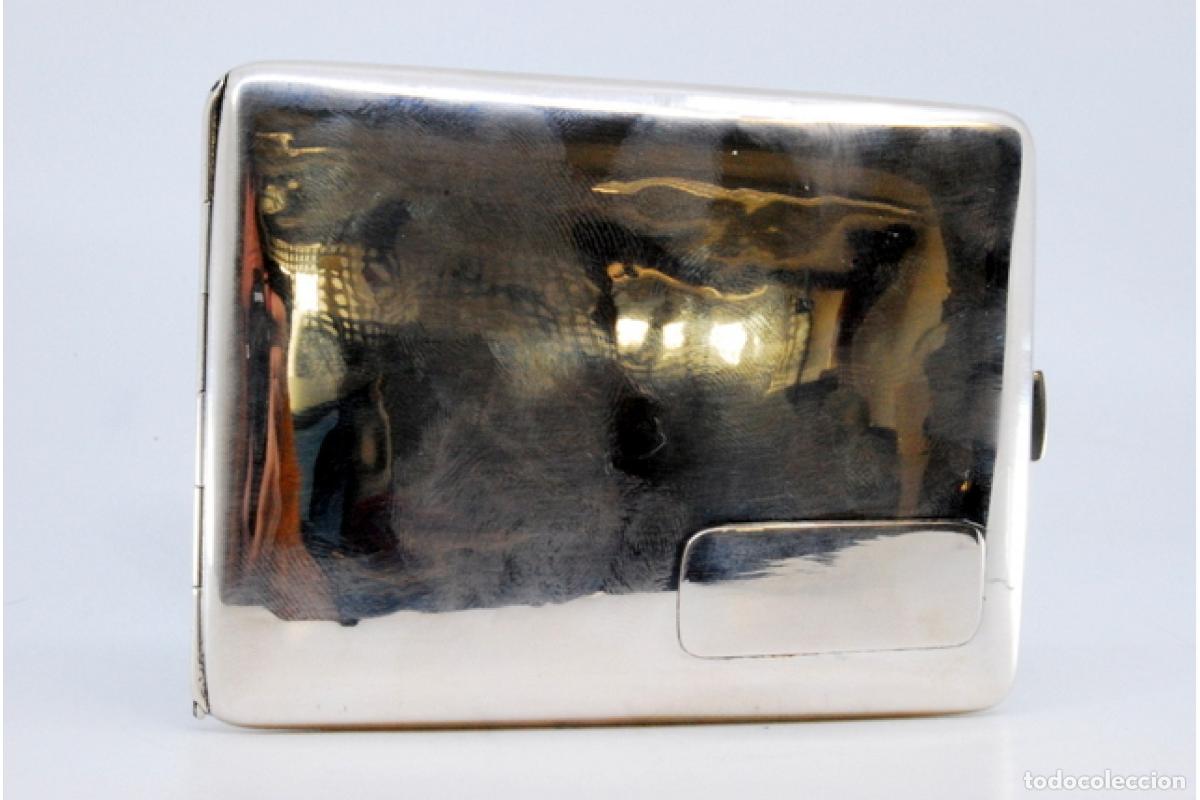 Antig&uuml;edades: Caja de cigarrillos, en plata - Foto 5