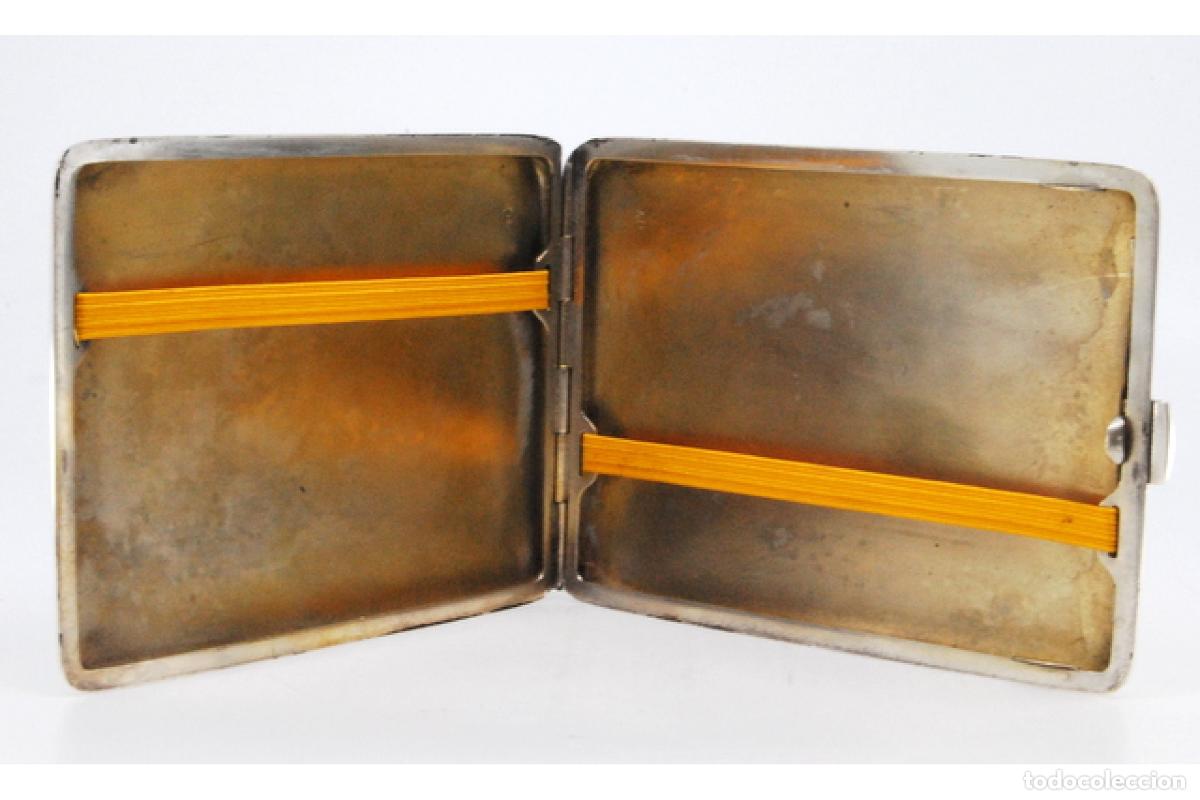Antig&uuml;edades: Caja de cigarrillos, en plata - Foto 6