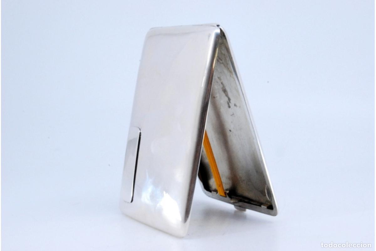 Antig&uuml;edades: Caja de cigarrillos, en plata - Foto 8