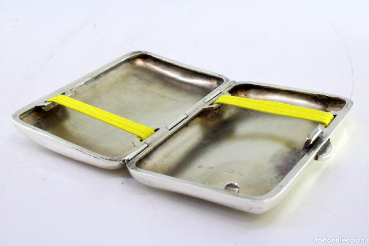 Antig&uuml;edades: Caja de cigarrillos, en plata - Foto 5