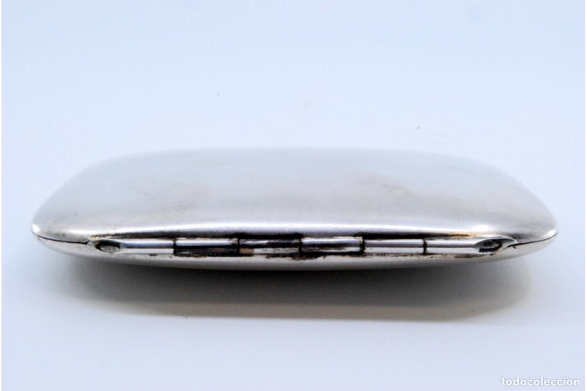 Antig&uuml;edades: Caja de cigarrillos, en plata - Foto 8