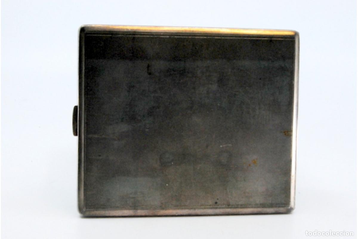Antig&uuml;edades: Caja de cigarrillos, en plata - Foto 6