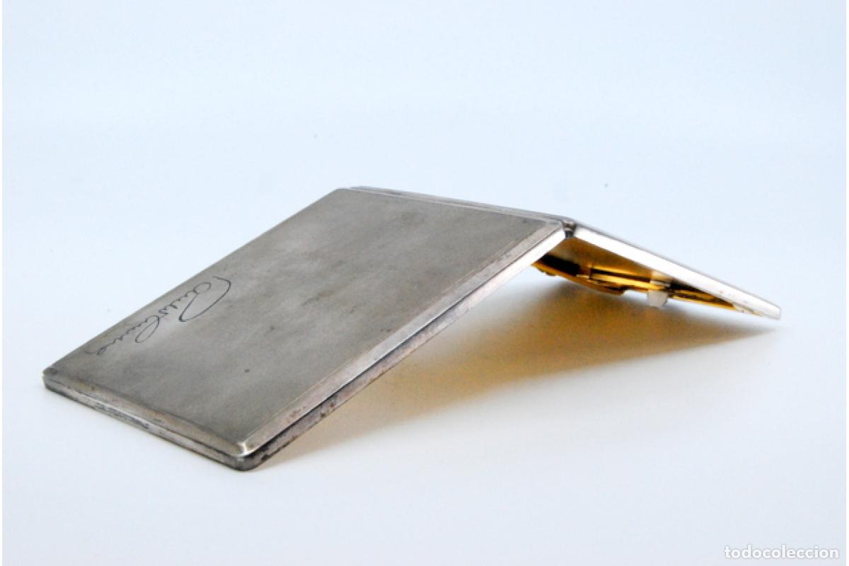 Antig&uuml;edades: Caja de cigarrillos, en plata - Foto 9