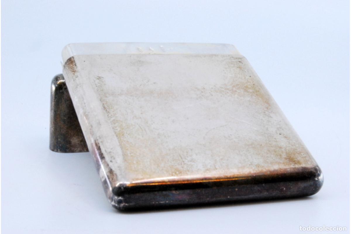 Antig&uuml;edades: Caja de cigarrillos, en plata - Foto 7