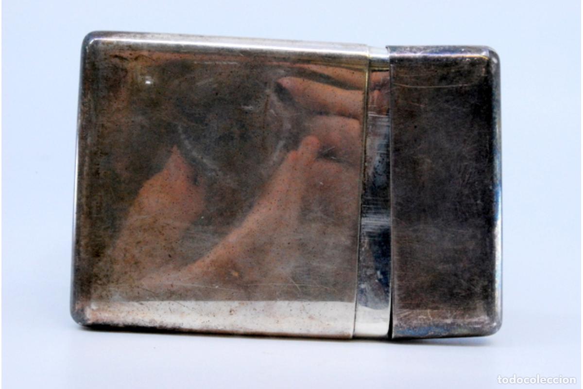 Antig&uuml;edades: Caja de cigarrillos, en plata - Foto 8