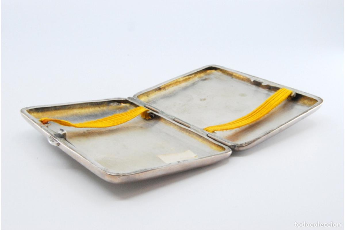Antig&uuml;edades: Caja de cigarrillos, en plata - Foto 5