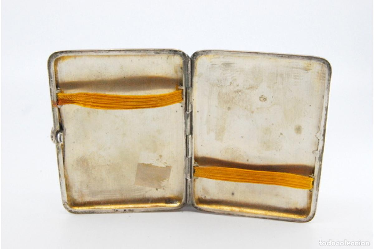 Antig&uuml;edades: Caja de cigarrillos, en plata - Foto 6