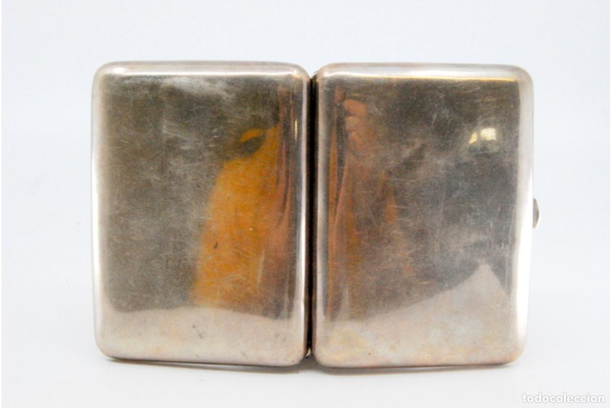 Antig&uuml;edades: Caja de cigarrillos, en plata - Foto 7