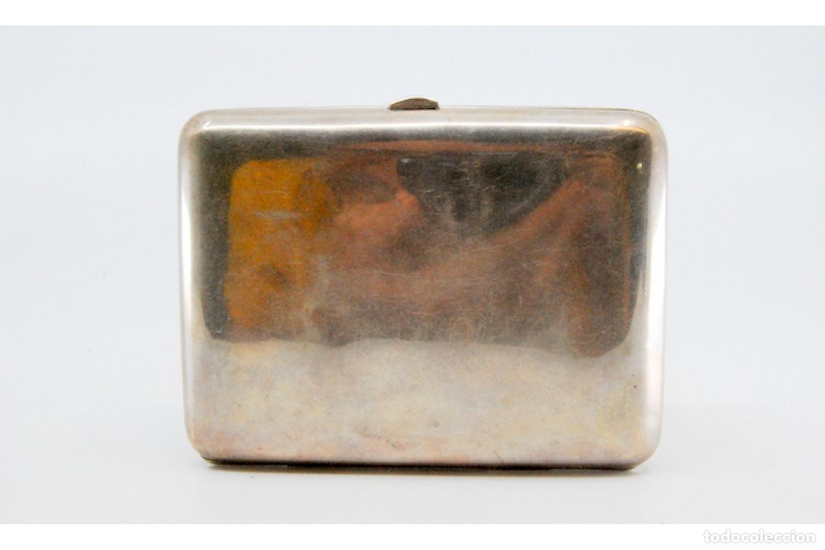 Antig&uuml;edades: Caja de cigarrillos, en plata - Foto 8