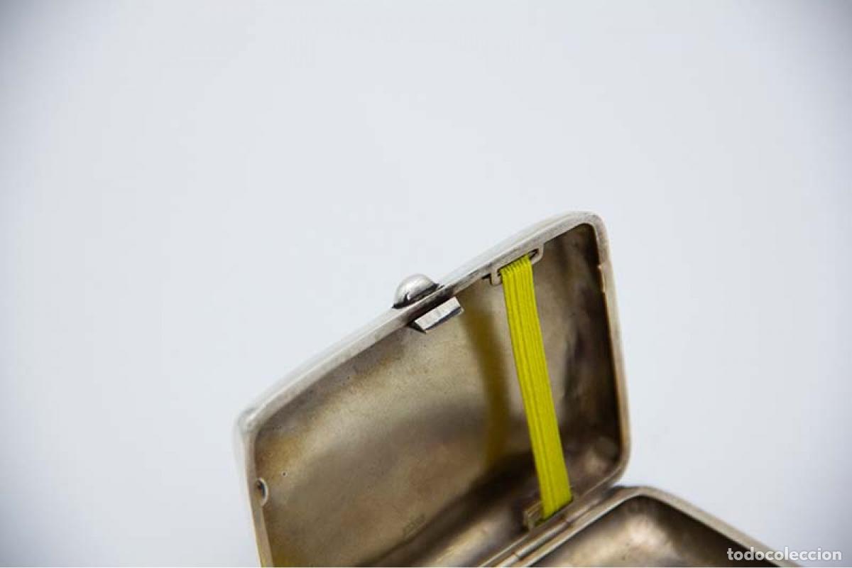 Antig&uuml;edades: Caja de cigarrillos, en plata - Foto 2