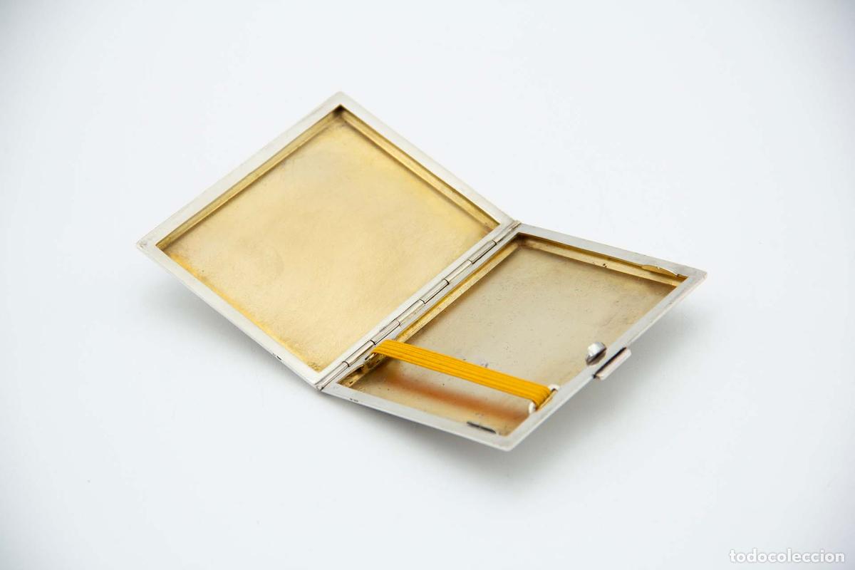 Antig&uuml;edades: Caja de cigarrillos, en plata - Foto 3