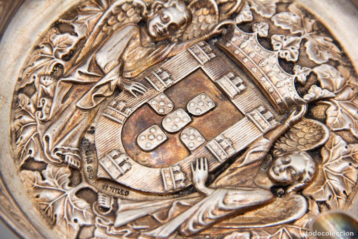 Antig&uuml;edades: Cenicero de plata - Foto 2