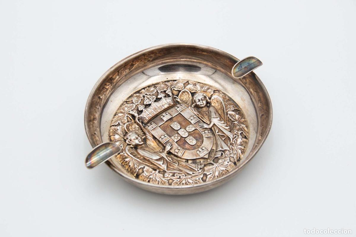 Antig&uuml;edades: Cenicero de plata - Foto 3