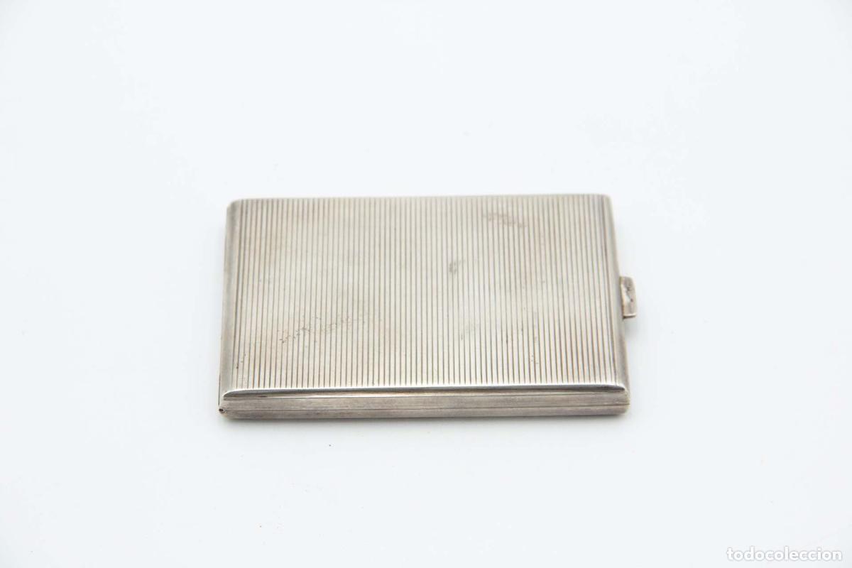 Antig&uuml;edades: Caja de cigarrillos, en plata - Foto 1