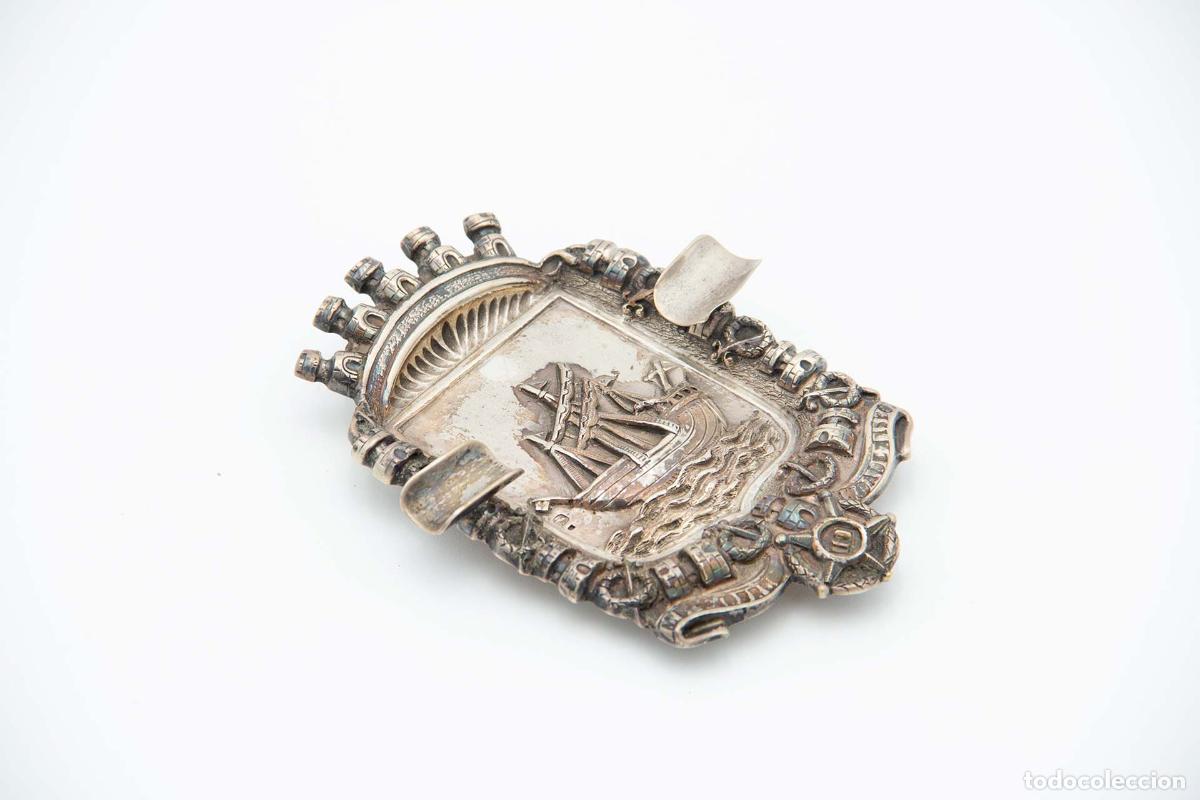 Antig&uuml;edades: Cenicero de plata - Foto 1