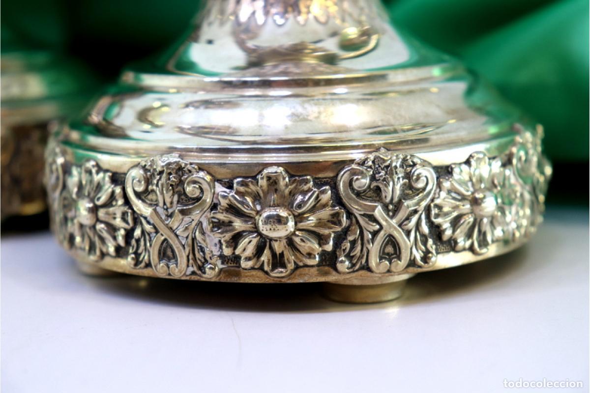 Antig&uuml;edades: candelabros de plata - Foto 7