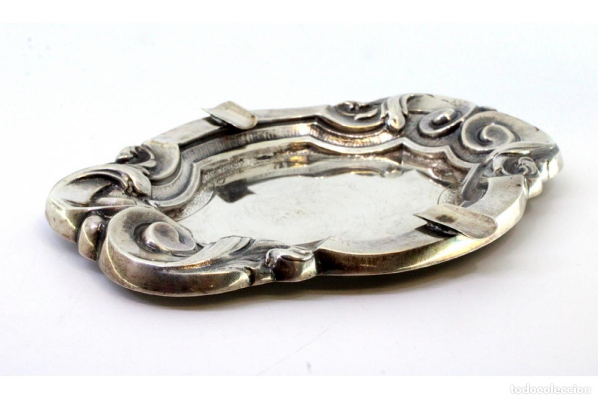 Antig&uuml;edades: Cenicero de plata - Foto 4