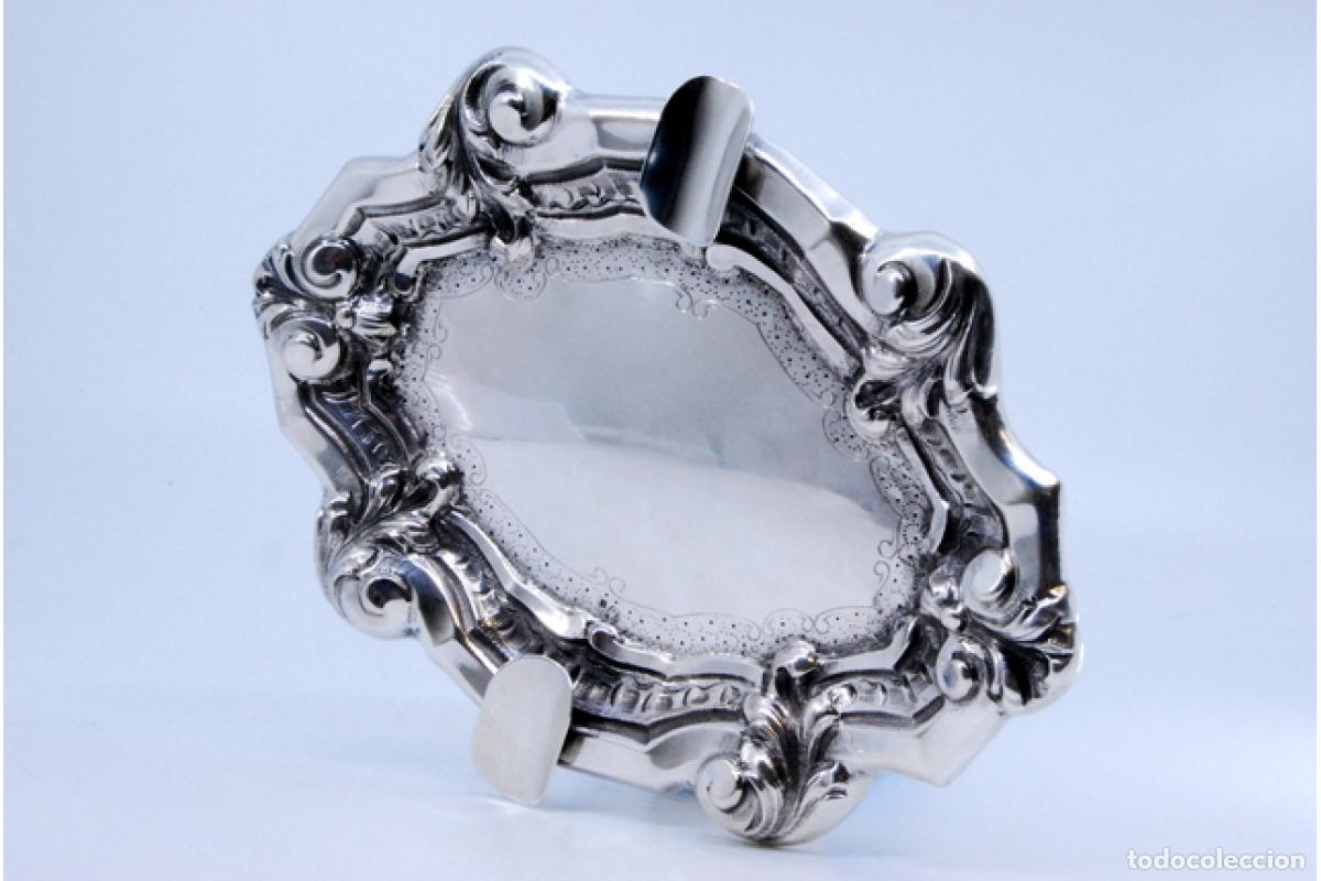 Antig&uuml;edades: Cenicero de plata - Foto 2