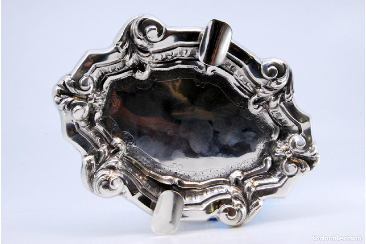 Antig&uuml;edades: Cenicero de plata - Foto 4