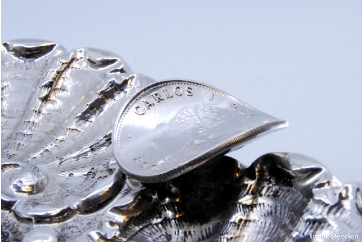 Antig&uuml;edades: Cenicero de plata - Foto 3