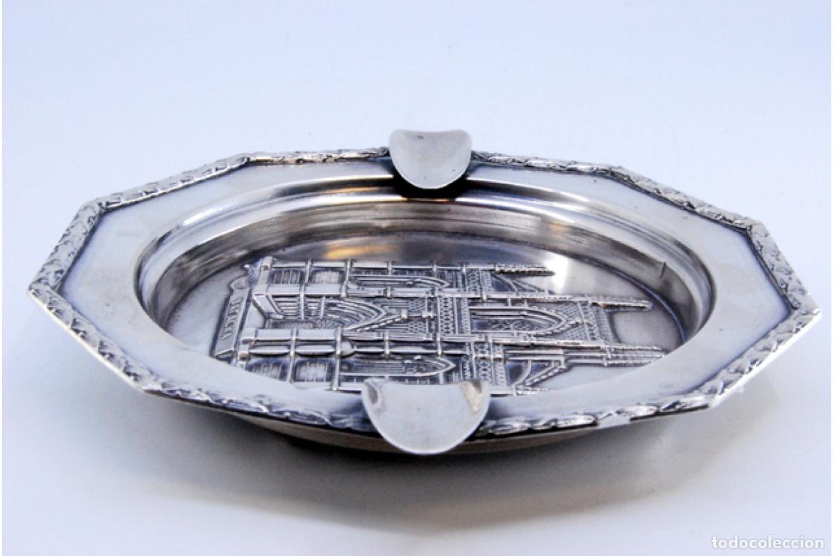 Antig&uuml;edades: Cenicero de plata - Foto 4