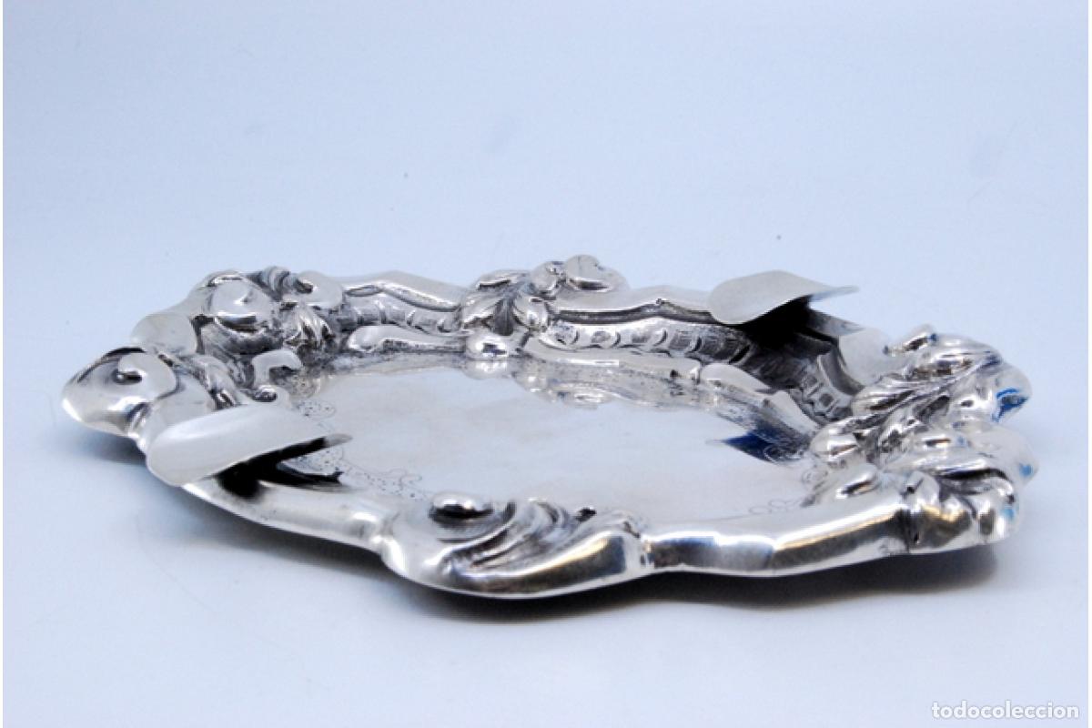 Antig&uuml;edades: Cenicero de plata - Foto 2
