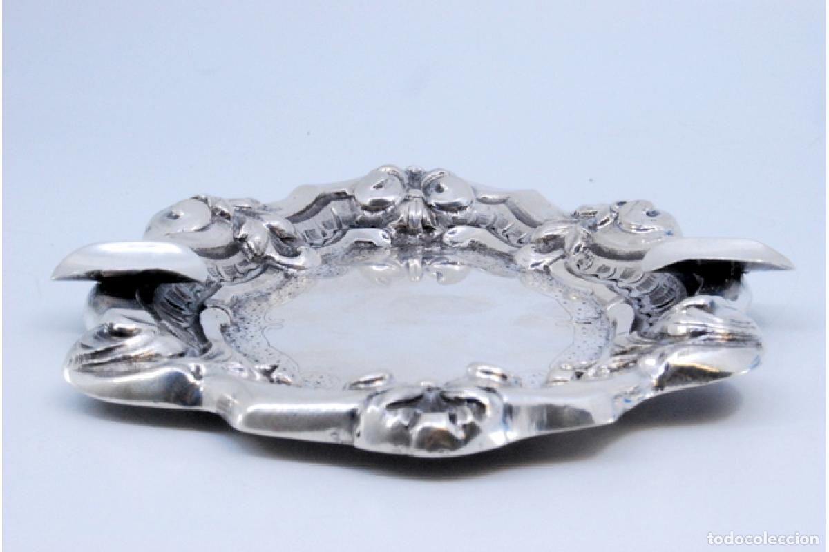 Antig&uuml;edades: Cenicero de plata - Foto 3