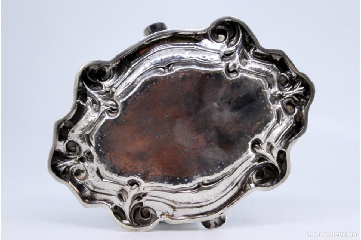 Antig&uuml;edades: Cenicero de plata - Foto 7