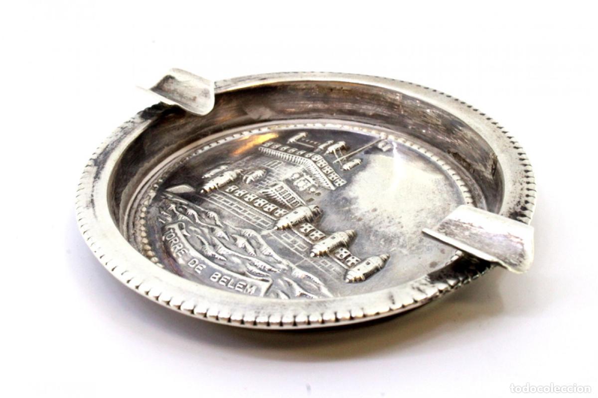 Antig&uuml;edades: Cenicero de plata - Foto 2