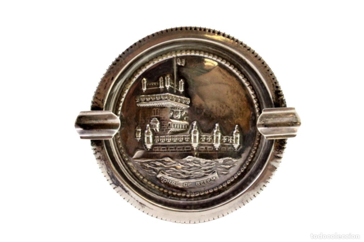 Antig&uuml;edades: Cenicero de plata - Foto 1