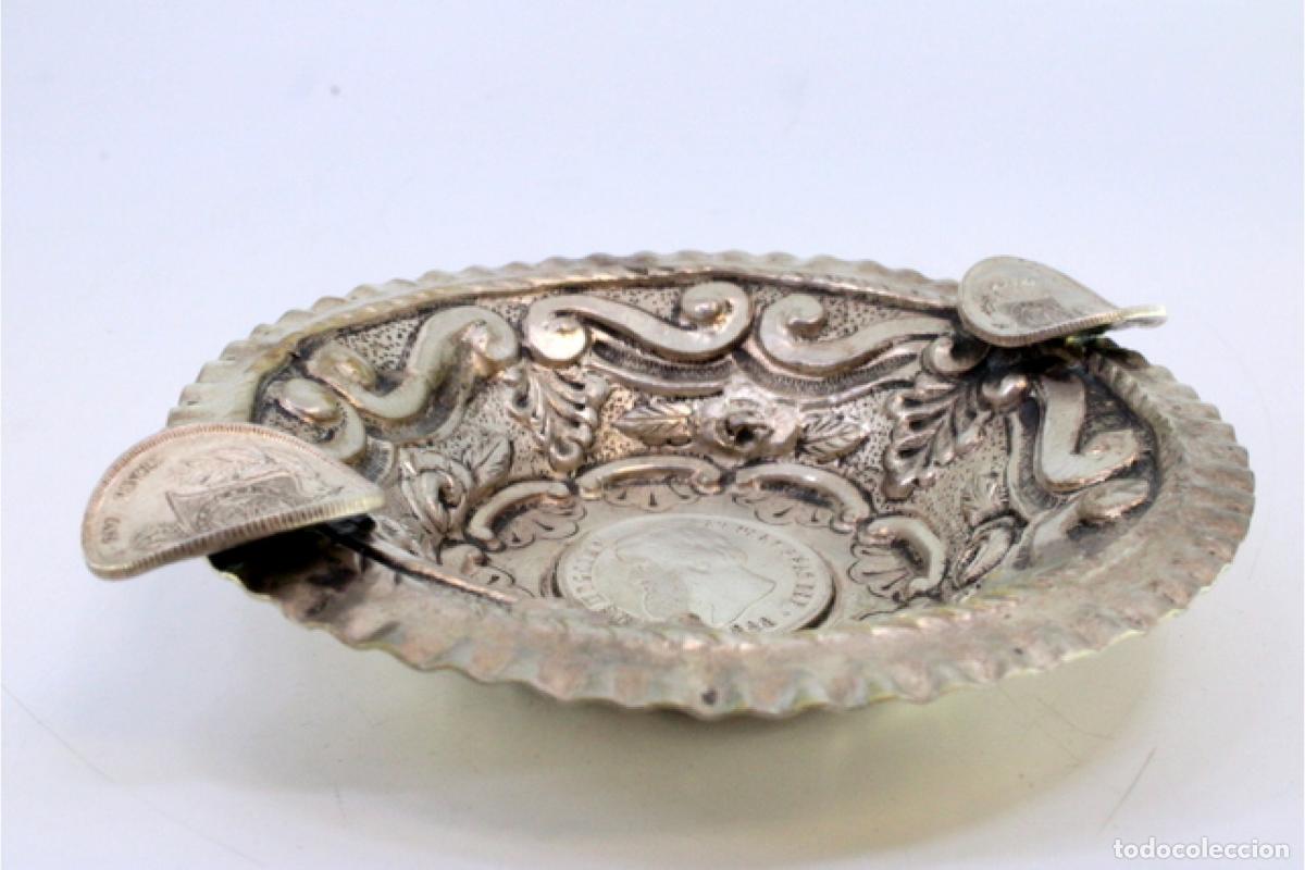 Antig&uuml;edades: Cenicero de plata - Foto 3