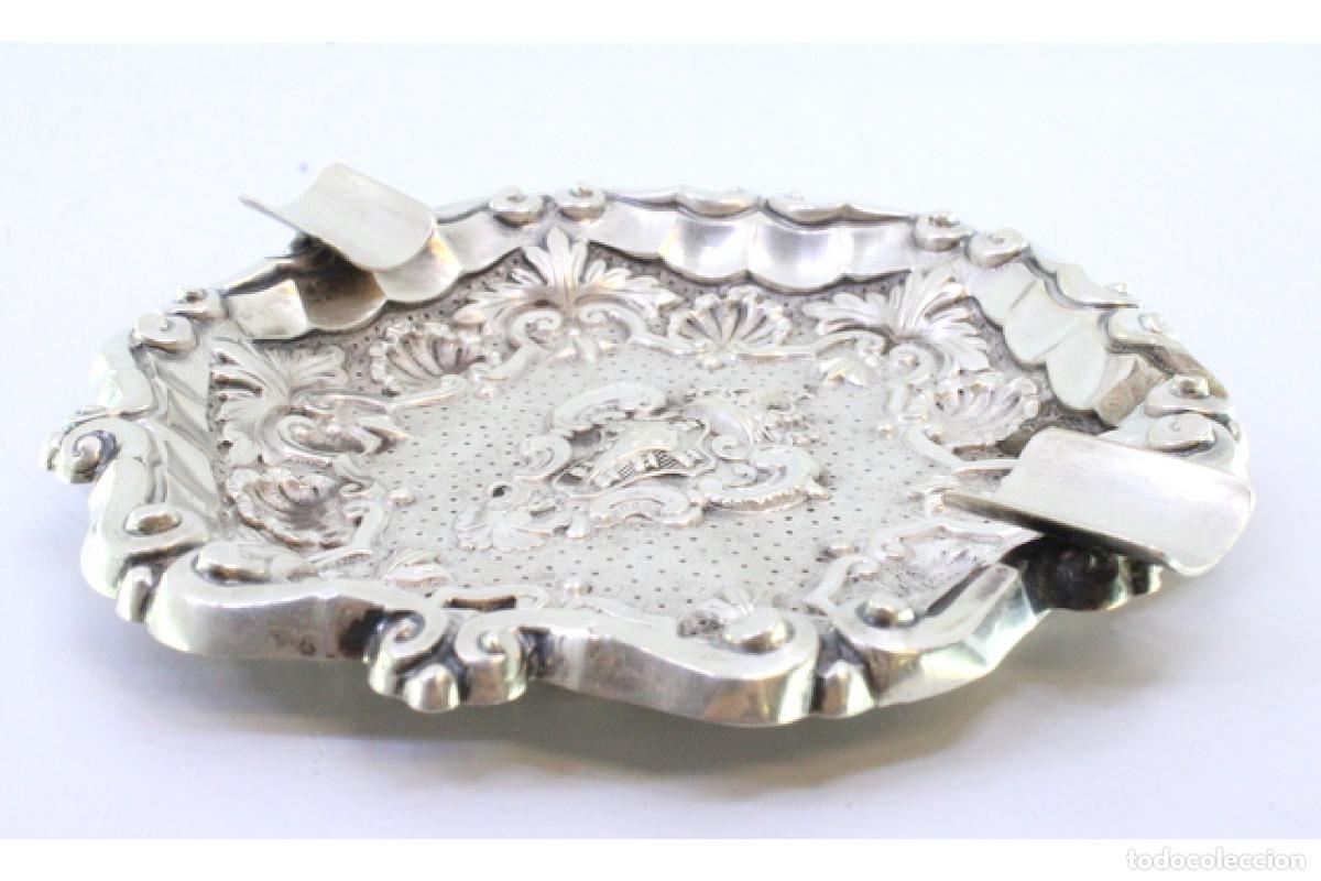 Antig&uuml;edades: Cenicero de plata - Foto 6