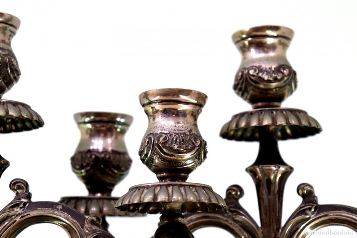Antig&uuml;edades: candelabros de plata - Foto 6