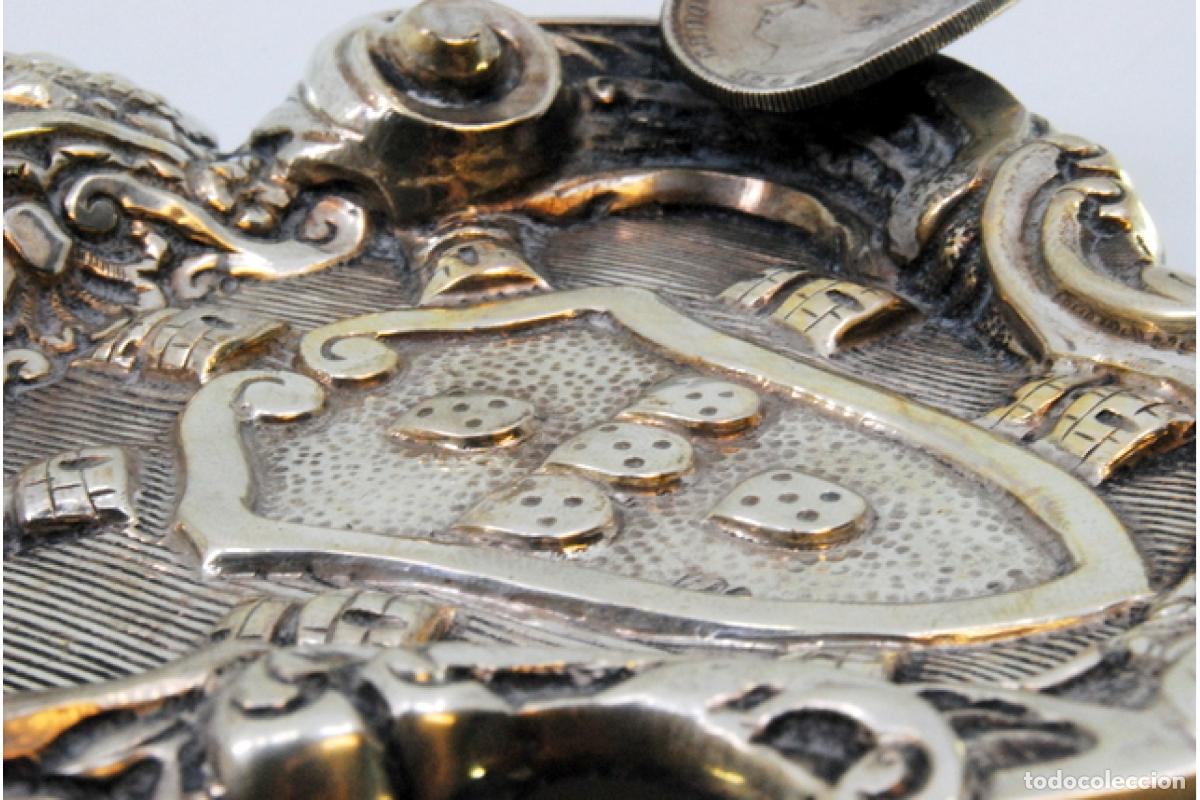Antig&uuml;edades: Cenicero de plata - Foto 2