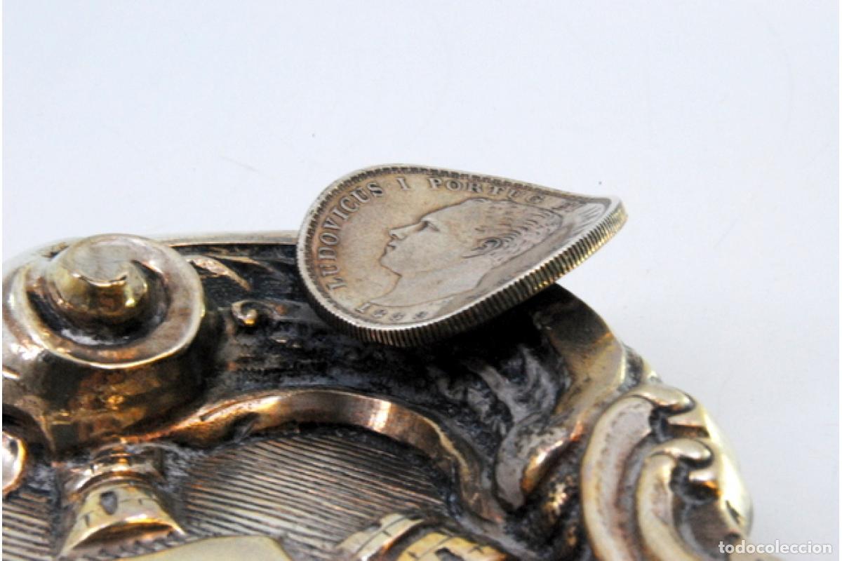 Antig&uuml;edades: Cenicero de plata - Foto 3