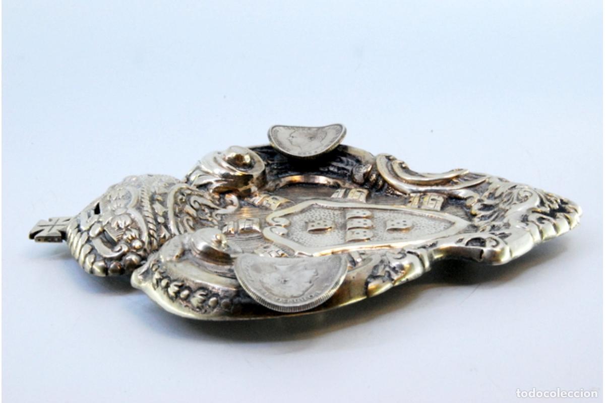 Antig&uuml;edades: Cenicero de plata - Foto 4