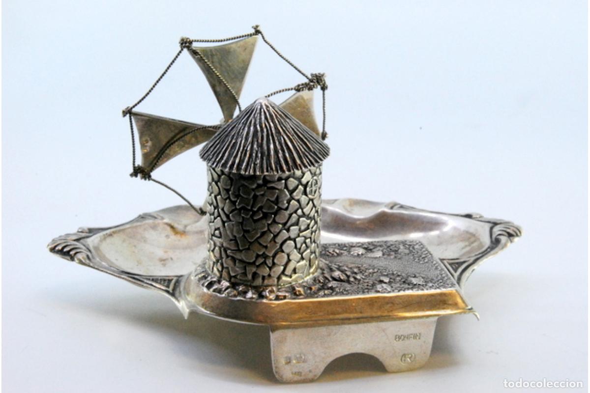 Antig&uuml;edades: Cenicero de plata - Foto 3