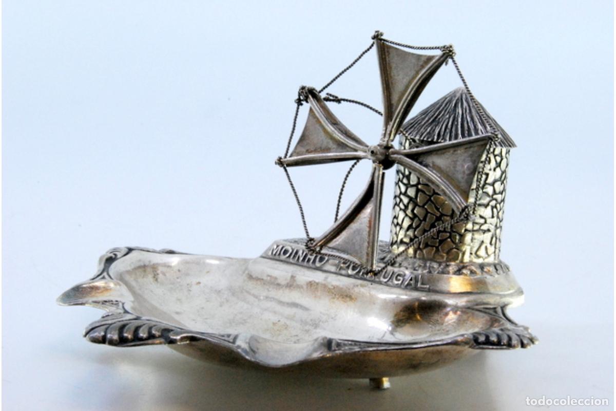 Antig&uuml;edades: Cenicero de plata - Foto 7