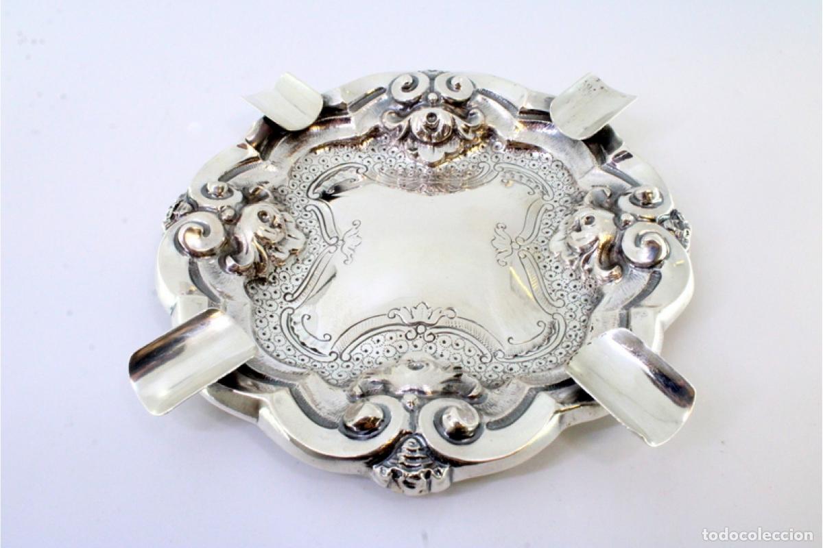 Antig&uuml;edades: Cenicero de plata - Foto 7