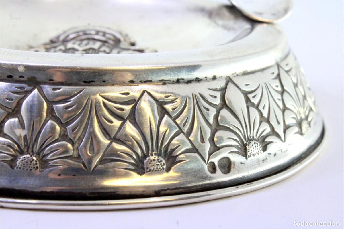 Antig&uuml;edades: Cenicero de plata - Foto 2