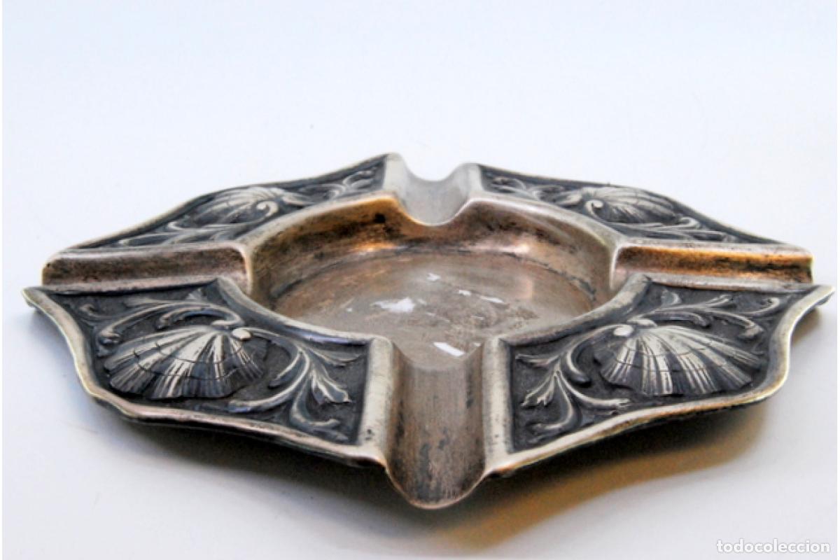 Antig&uuml;edades: Cenicero de plata - Foto 5