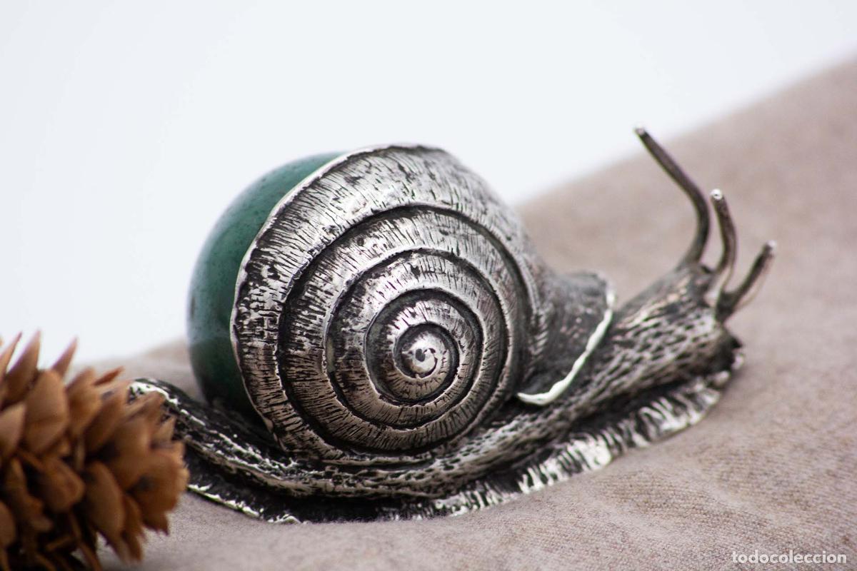 Antig&uuml;edades: Caracol de plata - Foto 2
