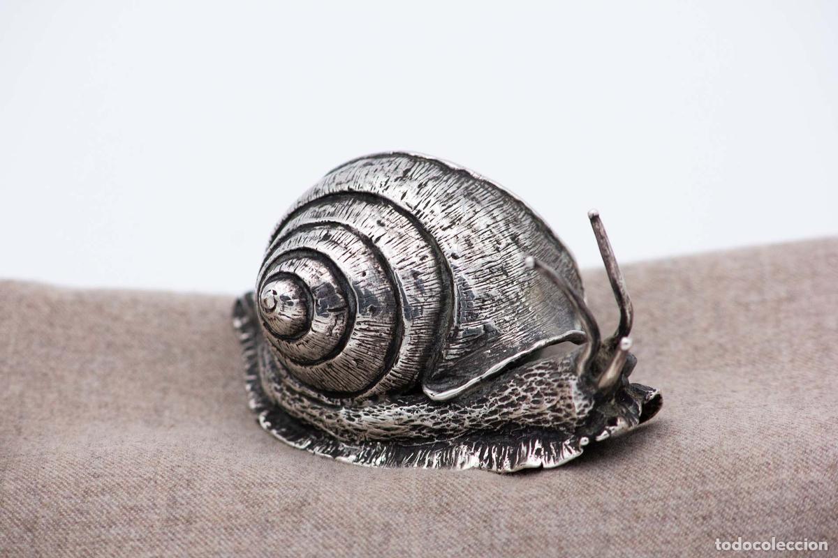 Antig&uuml;edades: Caracol de plata - Foto 5