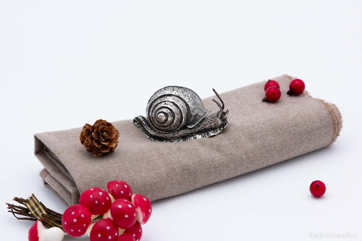Antig&uuml;edades: Caracol de plata - Foto 1