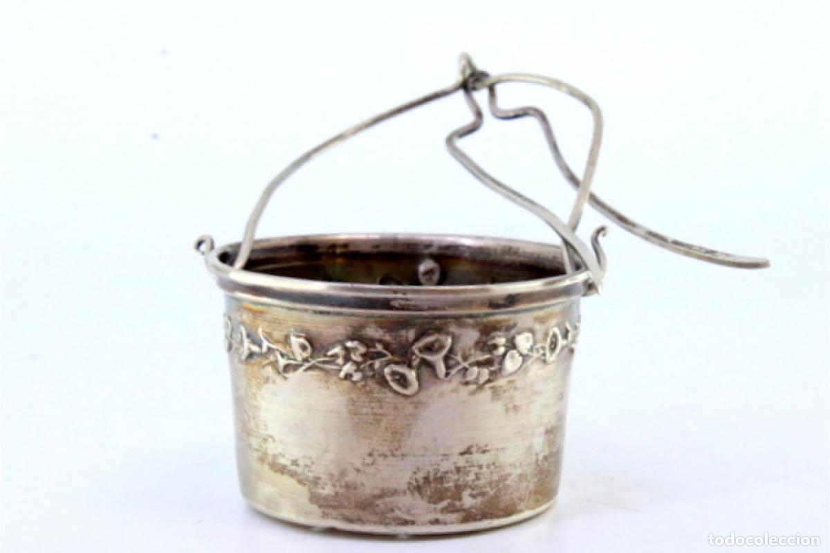 Antig&uuml;edades: Colador de t&eacute;, en plata - Foto 6