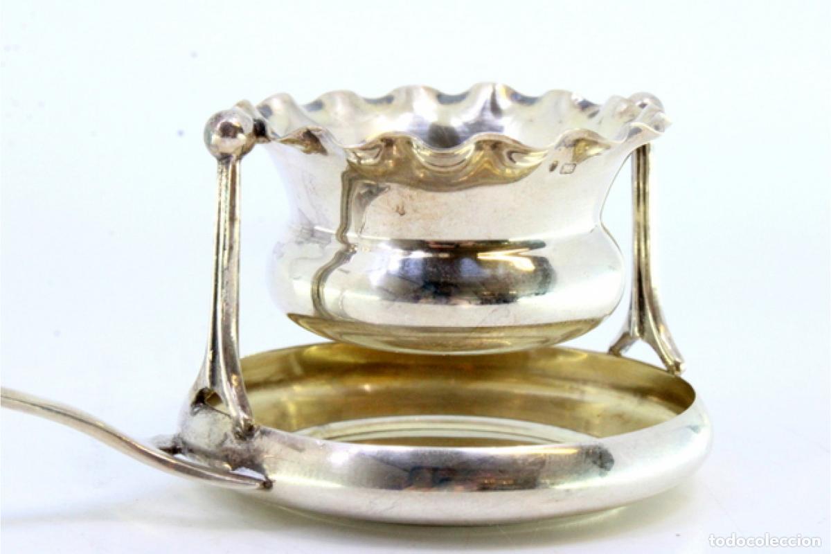 Antig&uuml;edades: Colador de t&eacute;, en plata - Foto 4