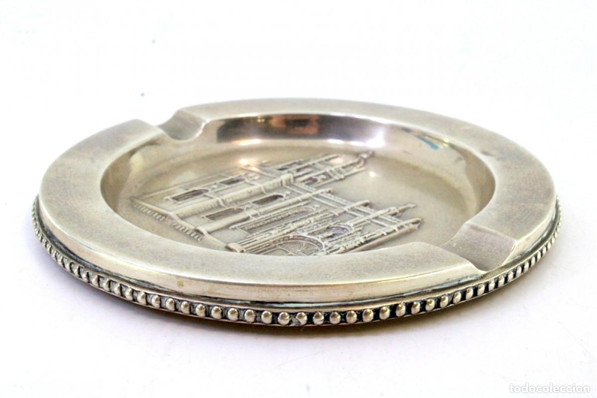 Antig&uuml;edades: Cenicero de plata - Foto 2