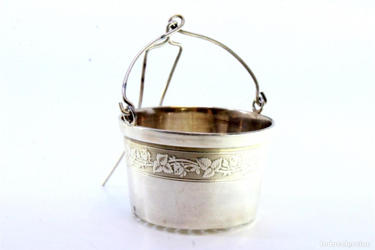 Antig&uuml;edades: Colador de t&eacute;, en plata - Foto 4