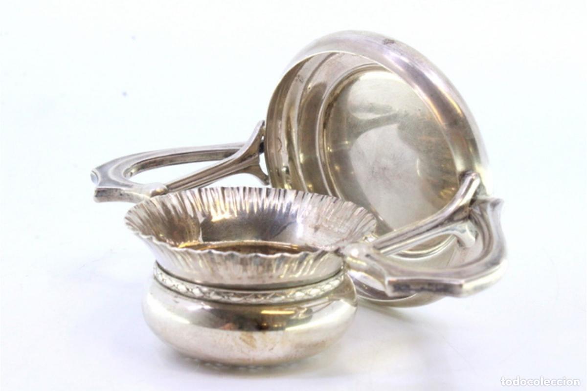 Antig&uuml;edades: Colador de t&eacute;, en plata - Foto 3
